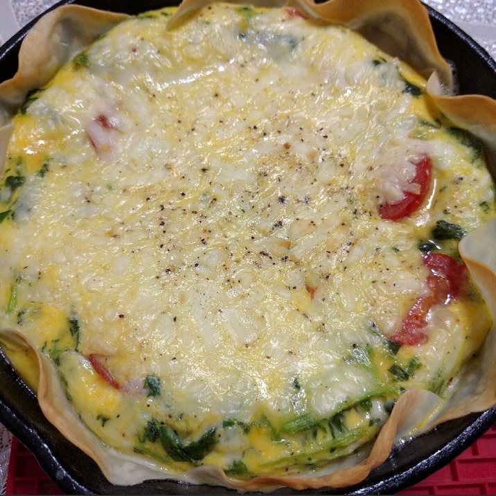 スキレットで作る 簡単キッシュ レシピ 作り方 By Heartworktky 楽天レシピ スキレットで作る 簡単キッシュ レシピ 作り方 By Heartworktky 楽天レシピ